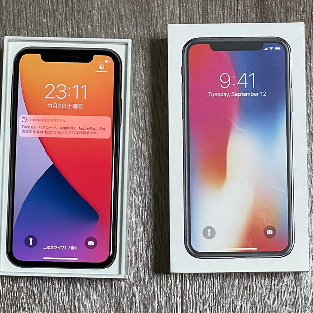 美品】iPhone X Space Gray 64 GB SIMフリー 【おまけ付】 49.0%割引