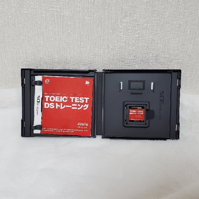 ニンテンドーDS(ニンテンドーDS)のニンテンドーDSソフト(TOEIC TEST DSトレー二ング) エンタメ/ホビーのゲームソフト/ゲーム機本体(携帯用ゲームソフト)の商品写真