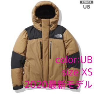 ザノースフェイス(THE NORTH FACE)の2020FW バルトロライトジャケット ユーティリティブラウン(UB)XSサイズ(ダウンジャケット)