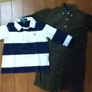 ポロラルフローレン(POLO RALPH LAUREN)のラルフローレン☆サイズ80*二枚セット(ロンパース)