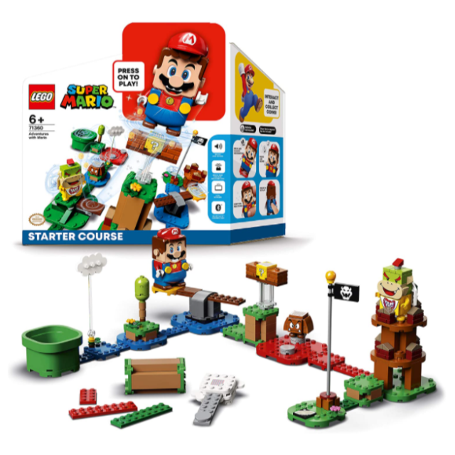 Lego(レゴ)の★新品未使用★　LEGO　マリオ スターターセット 71360 エンタメ/ホビーのおもちゃ/ぬいぐるみ(その他)の商品写真