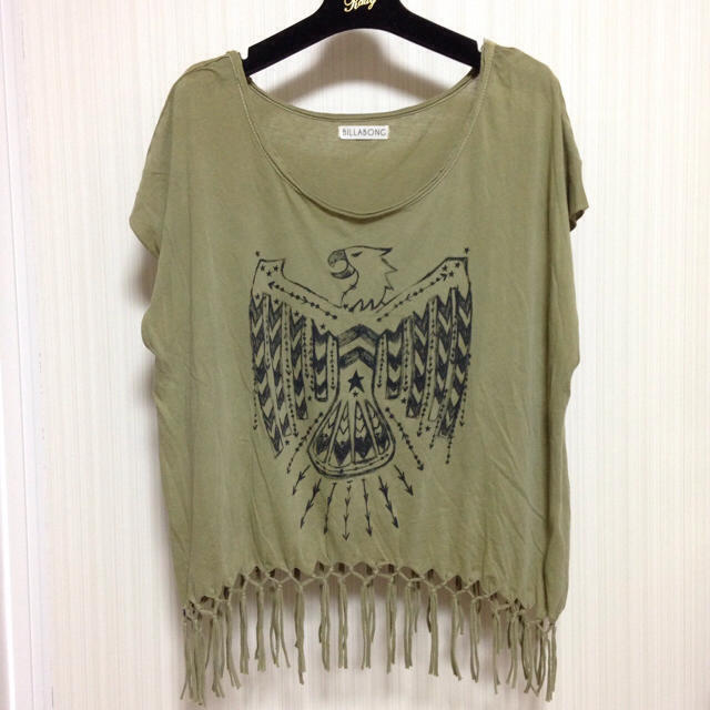 billabong(ビラボン)のM♡ビラボン♡ボヘミアン風Tシャツ レディースのトップス(Tシャツ(半袖/袖なし))の商品写真