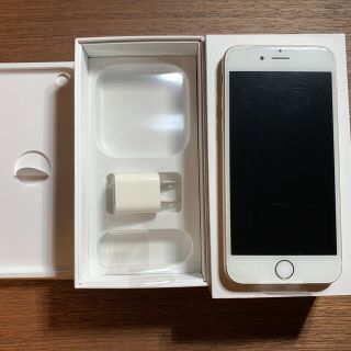 アイフォーン(iPhone)のiPhone6 gold 64gb 中古(スマートフォン本体)