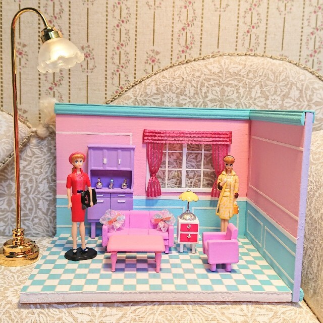 夢かわ系Barbieミニドールコレクションのハウス ハンドメイドのおもちゃ(ミニチュア)の商品写真
