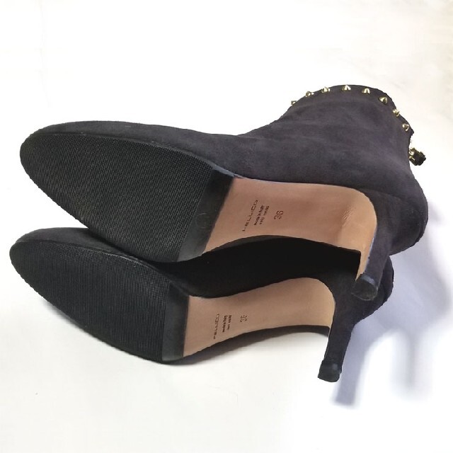 PELLICO(ペリーコ)のペリーコ  ブーツ スタッズ TAXI  36サイズ チャコールグレー レディースの靴/シューズ(ブーツ)の商品写真