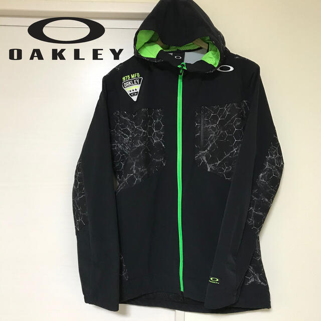 oakley♦︎オークリー刺繍メンズウェアWジッパー！長袖msgrgrg