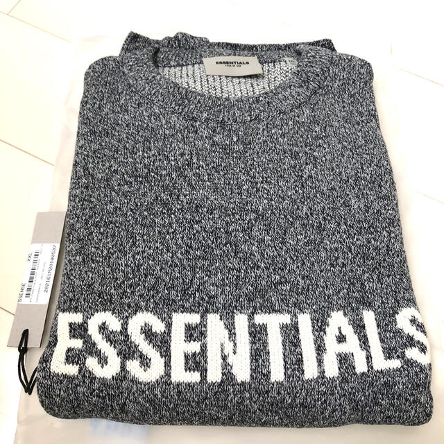 Lサイズ　新品 FOG Essentials Grey Knit Sweater