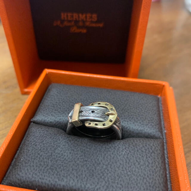 Hermes(エルメス)のvintage HERMES リング 蹄　馬具モチーフ 入手困難 希少 メンズのアクセサリー(リング(指輪))の商品写真