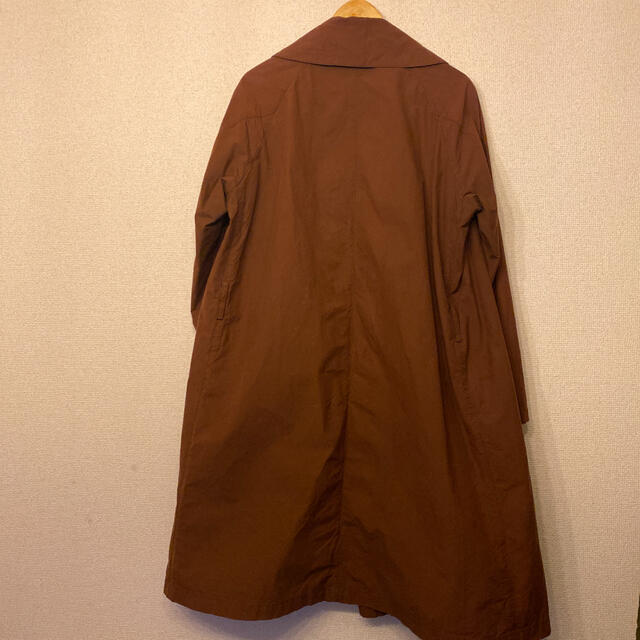 COMOLI(コモリ)の限界値下げ　comoli タイロッケンコート　ブラウン　茶色 メンズのジャケット/アウター(トレンチコート)の商品写真