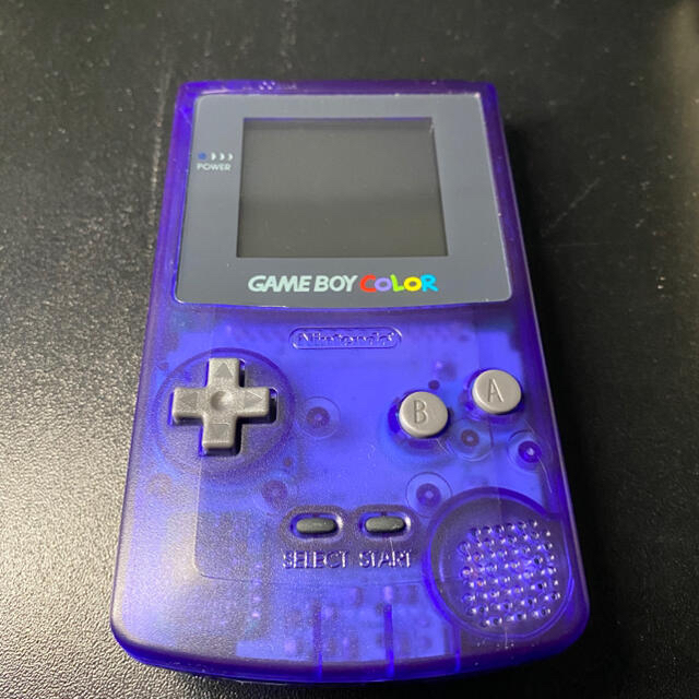 ゲームボーイ - ゲームボーイカラー クリアパープルの通販 by