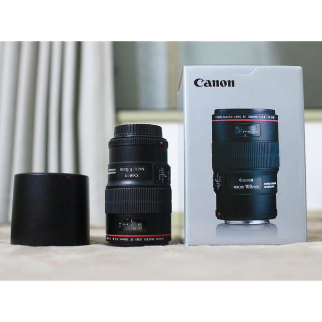 Canon EF100mm F2.8L マクロIS USMレンズ(単焦点)
