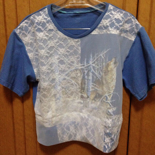 ウォール(WALL)の和洋折衷/レースリメイクT(Tシャツ(半袖/袖なし))