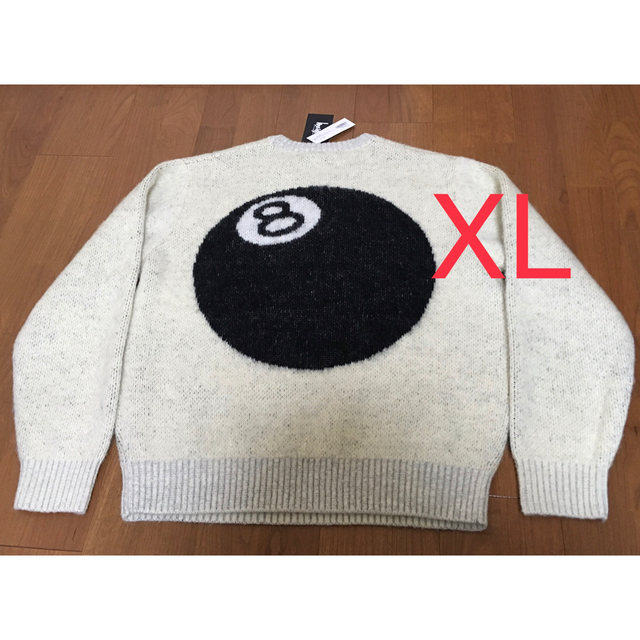 【新品】Stussy 8ball Mohair Sweater 8ボール L