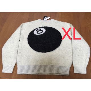 ステューシー(STUSSY)の激安　XL stussy 8 BALL MOHAIR SWEATER 新品(ニット/セーター)