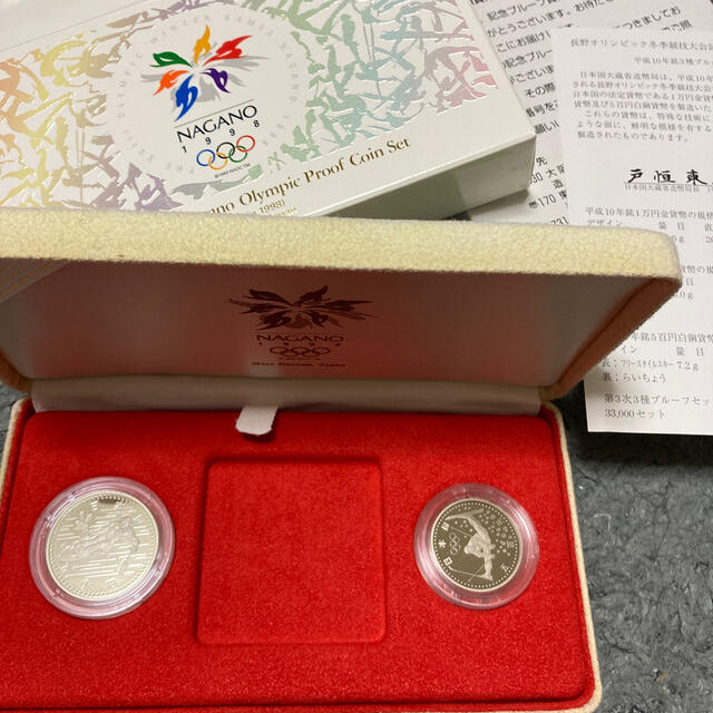 長野オリンピック　記念硬貨