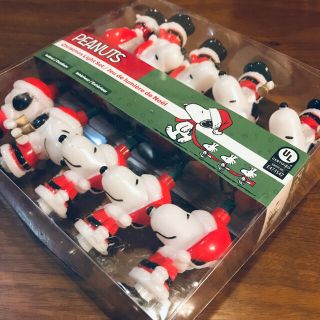 スヌーピー(SNOOPY)のSNOOPY 【点灯チェック済】クリスマス デコレーション ライト ケーブル★(その他)