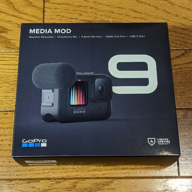 スマホ/家電/カメラGoPro HERO9 Black メディアモジュラー