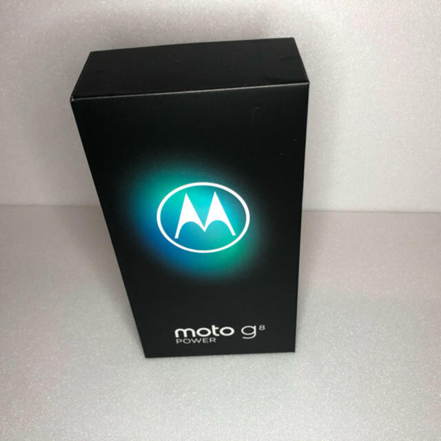 スマートフォン本体新品未開封 モトローラ moto g8 power ブルー SIMフリー