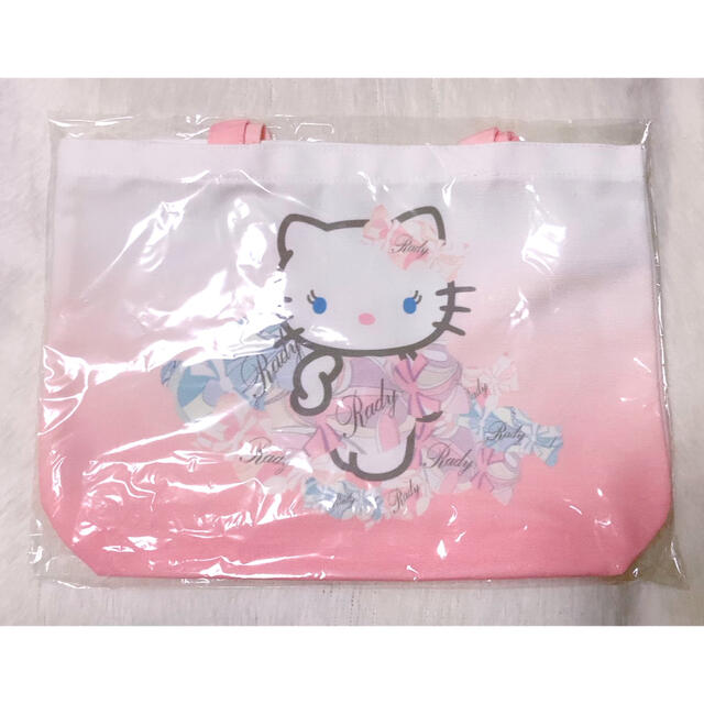 Rady(レディー)のRadyノベルティ♡Hello Kittyキャンディトート スクエア レディースのバッグ(トートバッグ)の商品写真