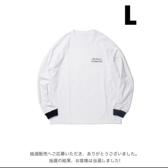 1LDK SELECT - ennoy エンノイ Tシャツ ロンT スタイリスト私物 白×紺