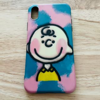 iPhoneXR スマホケース　アイフォン　チャーリー　スヌーピー　SNOOPY(iPhoneケース)