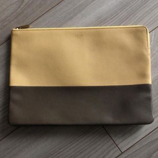 celine - 美品 セリーヌ バイカラーポーチの通販 by レッド's shop