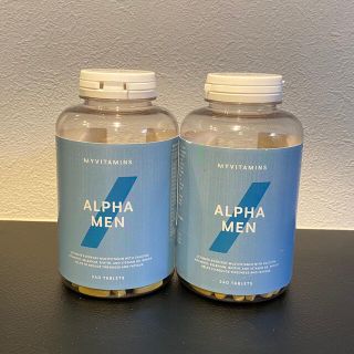 マイプロテイン(MYPROTEIN)のアルファメン　マイプロテイン  240錠　2つ(ビタミン)