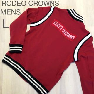 ロデオクラウンズワイドボウル(RODEO CROWNS WIDE BOWL)の メンズL✨RODEO CROWNS ロデオクラウンズ❤️バックロゴスタジャン(スタジャン)