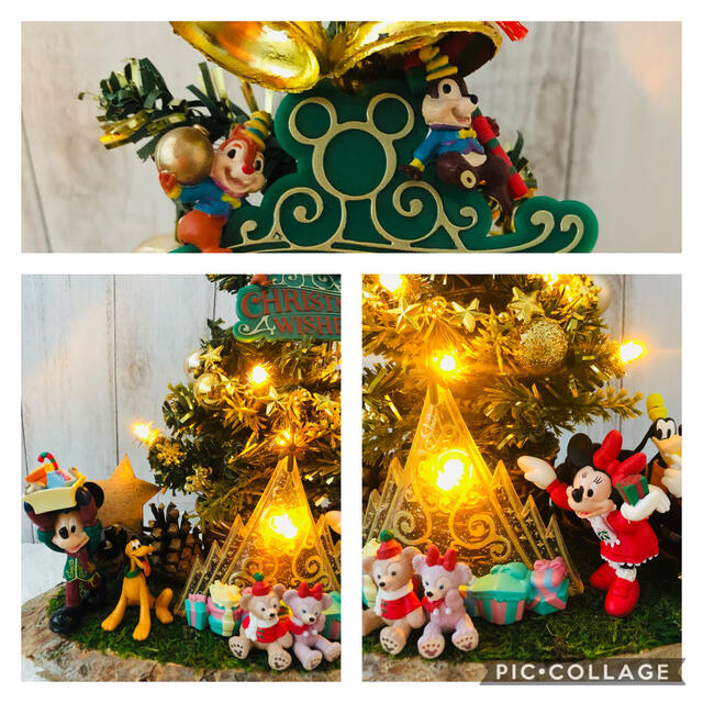 Disney(ディズニー)のクリスマス ツリー フェイクグリーン ディズニー ダッフィー ハンドメイド ハンドメイドのフラワー/ガーデン(その他)の商品写真