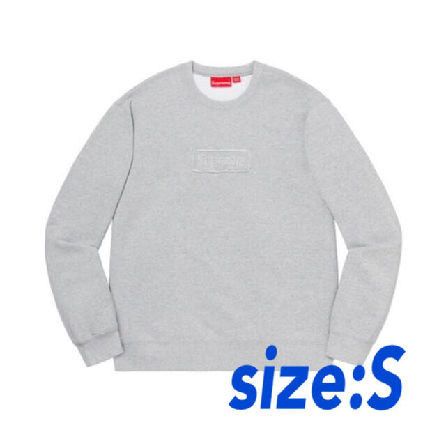 supreme Cutout Logo Crewneck/size S