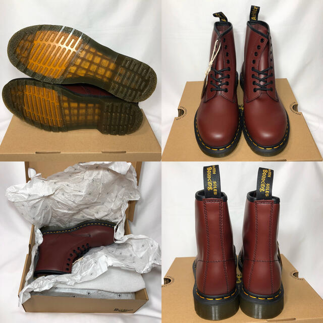 Dr.Martens(ドクターマーチン)の【新品】ドクターマーチン 8ホール ブーツ チェリーレッド 28.0 メンズの靴/シューズ(ブーツ)の商品写真