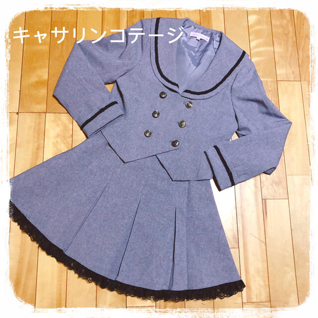 Catherine Cottage(キャサリンコテージ)の卒服⭐︎キャサリンコテージ　セットアップ　150 キッズ/ベビー/マタニティのキッズ服女の子用(90cm~)(ドレス/フォーマル)の商品写真