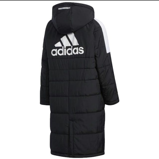 adidas(アディダス)の未使用160CMアディダスベンチコート キッズ/ベビー/マタニティのキッズ服男の子用(90cm~)(コート)の商品写真