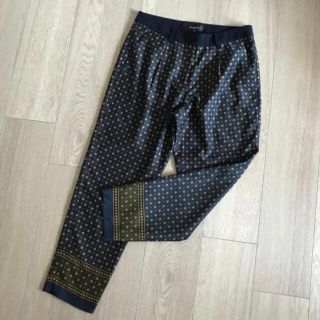 デミルクスビームス(Demi-Luxe BEAMS)の【せん様専用お値下げ】Demi-Luxe beams 柄パンツ(クロップドパンツ)