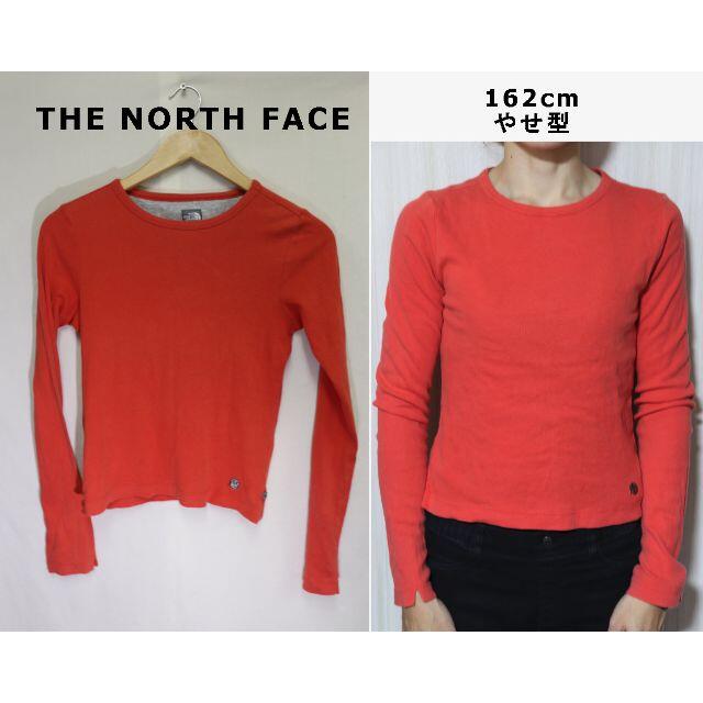 THE NORTH FACE(ザノースフェイス)の匿名即日発可！THE NORTH FACE A5カットソー/オレンジWOMEN レディースのトップス(Tシャツ(長袖/七分))の商品写真