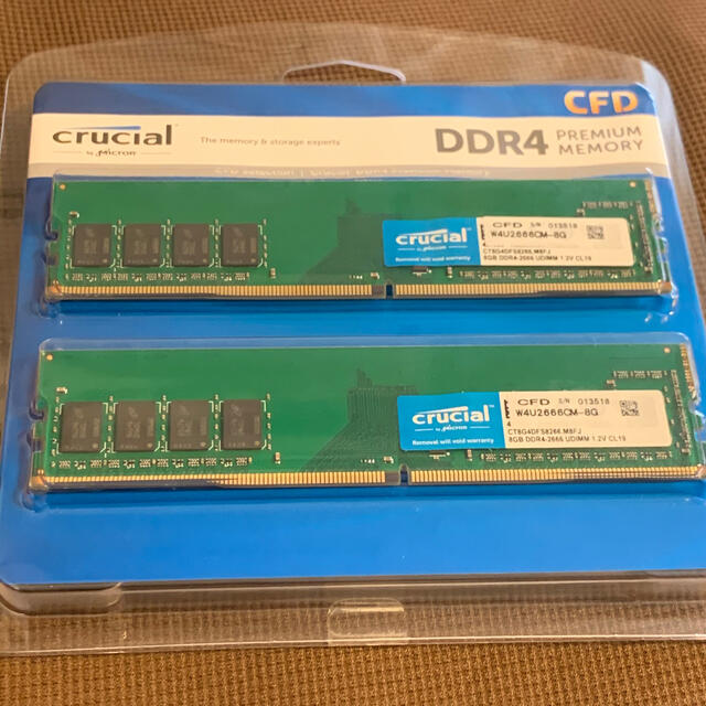 CFDメモリ DDR4 16GB(8GB×2)