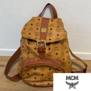 エムシーエム(MCM)のMCM エムシーエム  ヴィンテージ　総柄　モノグラム　リュック(リュック/バックパック)