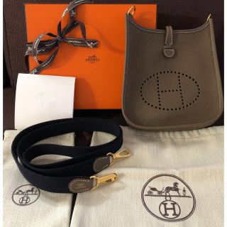 エルメス(Hermes)のHERMES★エルメス★エヴリン★アマゾーヌ★エトゥープ(ショルダーバッグ)