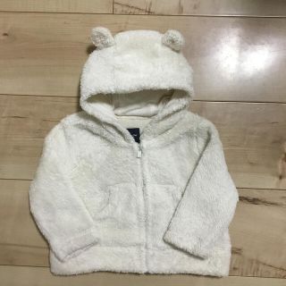 ベビーギャップ(babyGAP)のベビーギャップ　GAP ボアパーカー　クマ耳　60 0〜6m(ジャケット/コート)