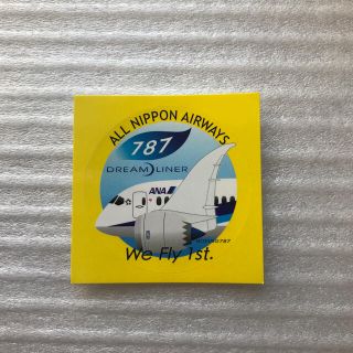 エーエヌエー(ゼンニッポンクウユ)(ANA(全日本空輸))のANA B787 ステッカー　1枚(航空機)