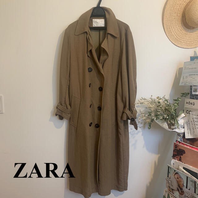 ZARA(ザラ)のZARA トレンチコート メンズのジャケット/アウター(トレンチコート)の商品写真