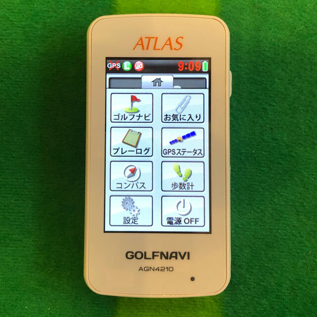 Yupiteru(ユピテル)のユピテルGOLFNAVI AGN4210 スポーツ/アウトドアのゴルフ(その他)の商品写真