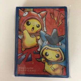 ポケモン(ポケモン)のポケモンカードゲーム デッキシールド コイクキング&ギャラドスごっこ ピカチュウ(カードサプライ/アクセサリ)