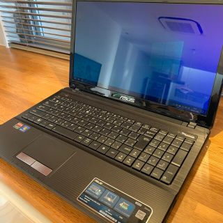 ASUS K53U ノートPC WIN10pro メモリ6G SSD120G6GBHDD - ノートPC