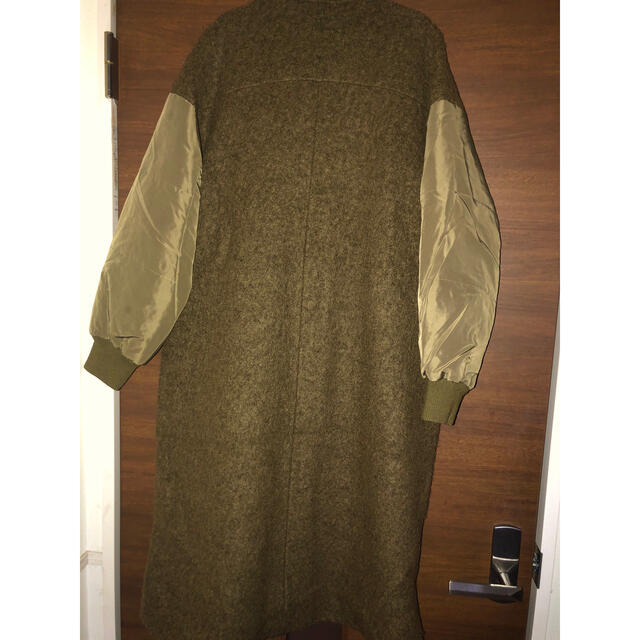 OSMOSIS(オズモーシス)のロングスリーブコート　　くまさん専用 レディースのジャケット/アウター(ロングコート)の商品写真