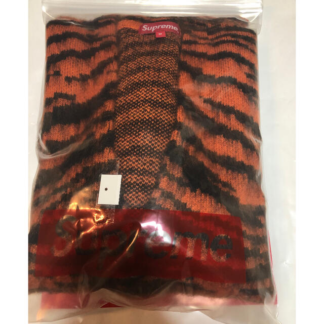 Supreme(シュプリーム)の送料込 Supreme 20aw モヘア カーディガン M タイガー 新品 メンズのトップス(カーディガン)の商品写真