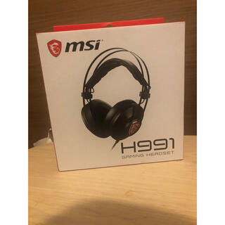 エイスース(ASUS)のMSI H991 ゲーミングヘッドセット(PC周辺機器)