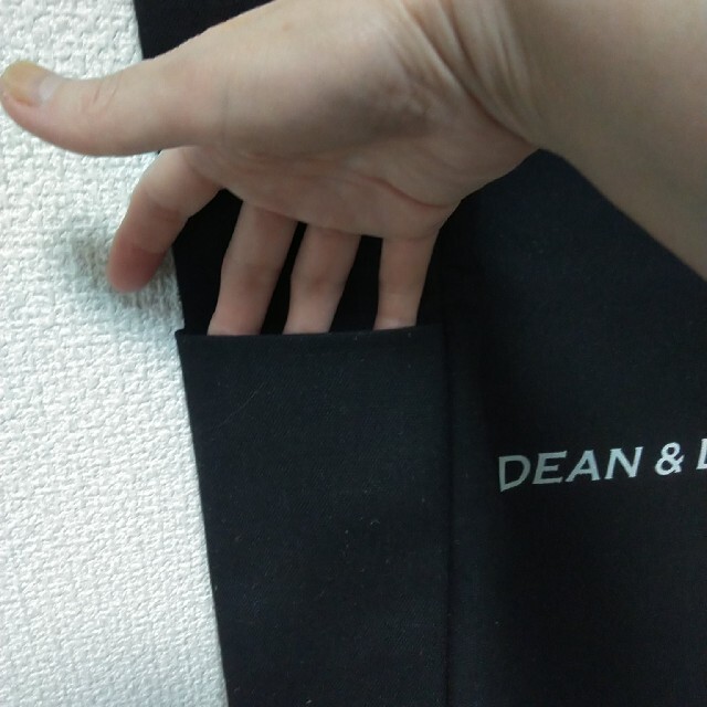 DEAN & DELUCA(ディーンアンドデルーカ)のDEAN&DELUCA　エコバック　未使用品　デニム生地 レディースのバッグ(エコバッグ)の商品写真