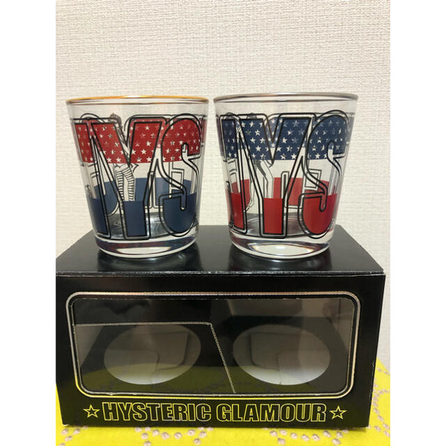 HYSTERIC GLAMOUR(ヒステリックグラマー)のヒステリックグラマー　グラス インテリア/住まい/日用品のキッチン/食器(グラス/カップ)の商品写真