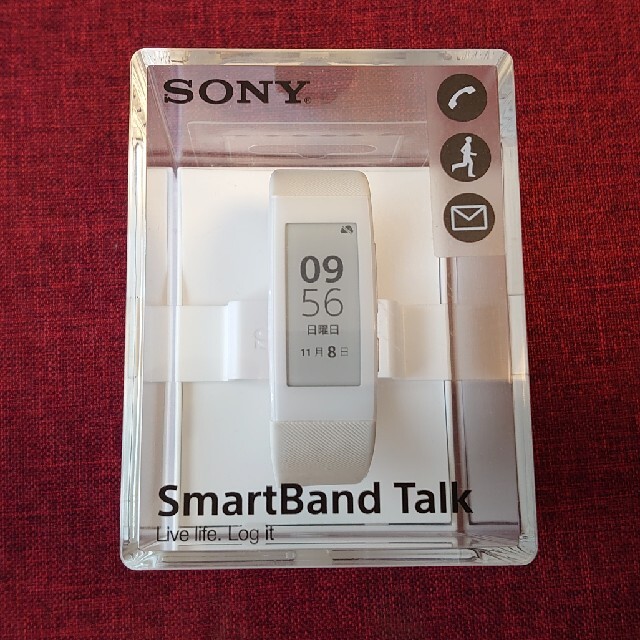 SONY(ソニー)のSONY SmartBand Talk(SWR30) 及び リストストラップ スマホ/家電/カメラのスマホアクセサリー(その他)の商品写真